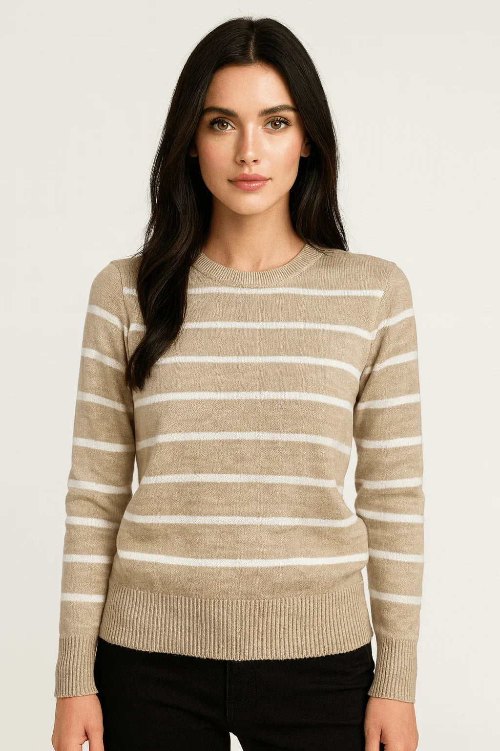 Blusinha Listrada de Modal