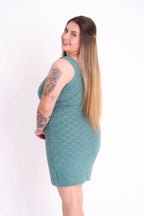 Vestido de Tricot Lacinho