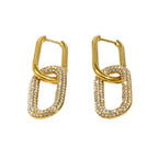 Brincos Luxuoso Banhado a Ouro