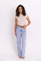 T-Shirt Detalhe Ondinhas