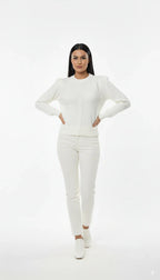 Blusa de Modal Detalhe Losango