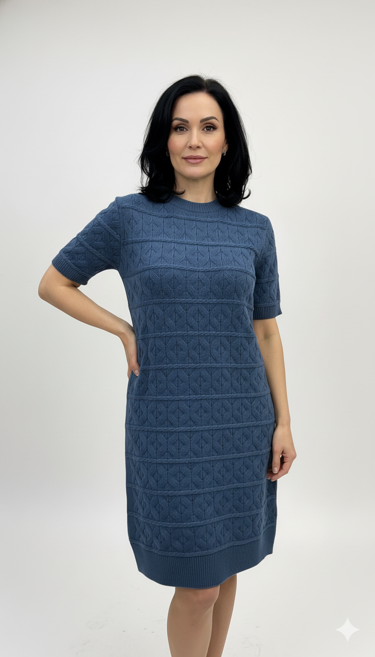 Vestido Trama Trançada