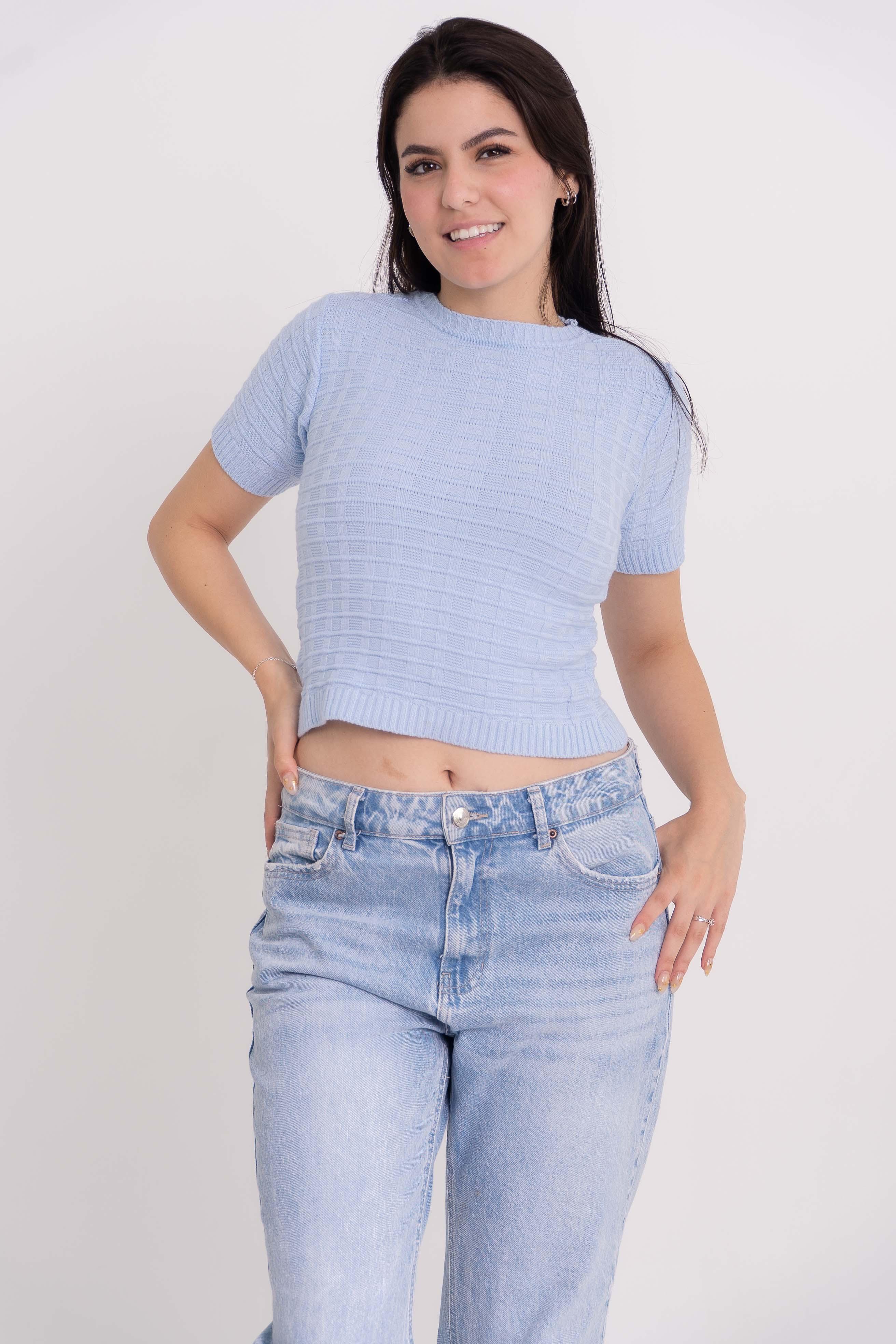 Tshirt Quadradinho Modal