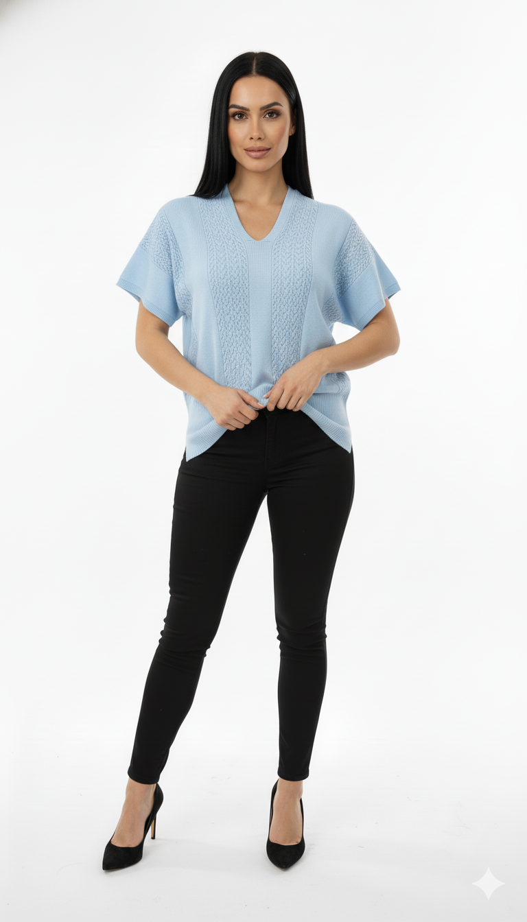 Tshirt Morcego Rendada