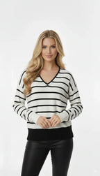 Blusa Listrada Plus Size