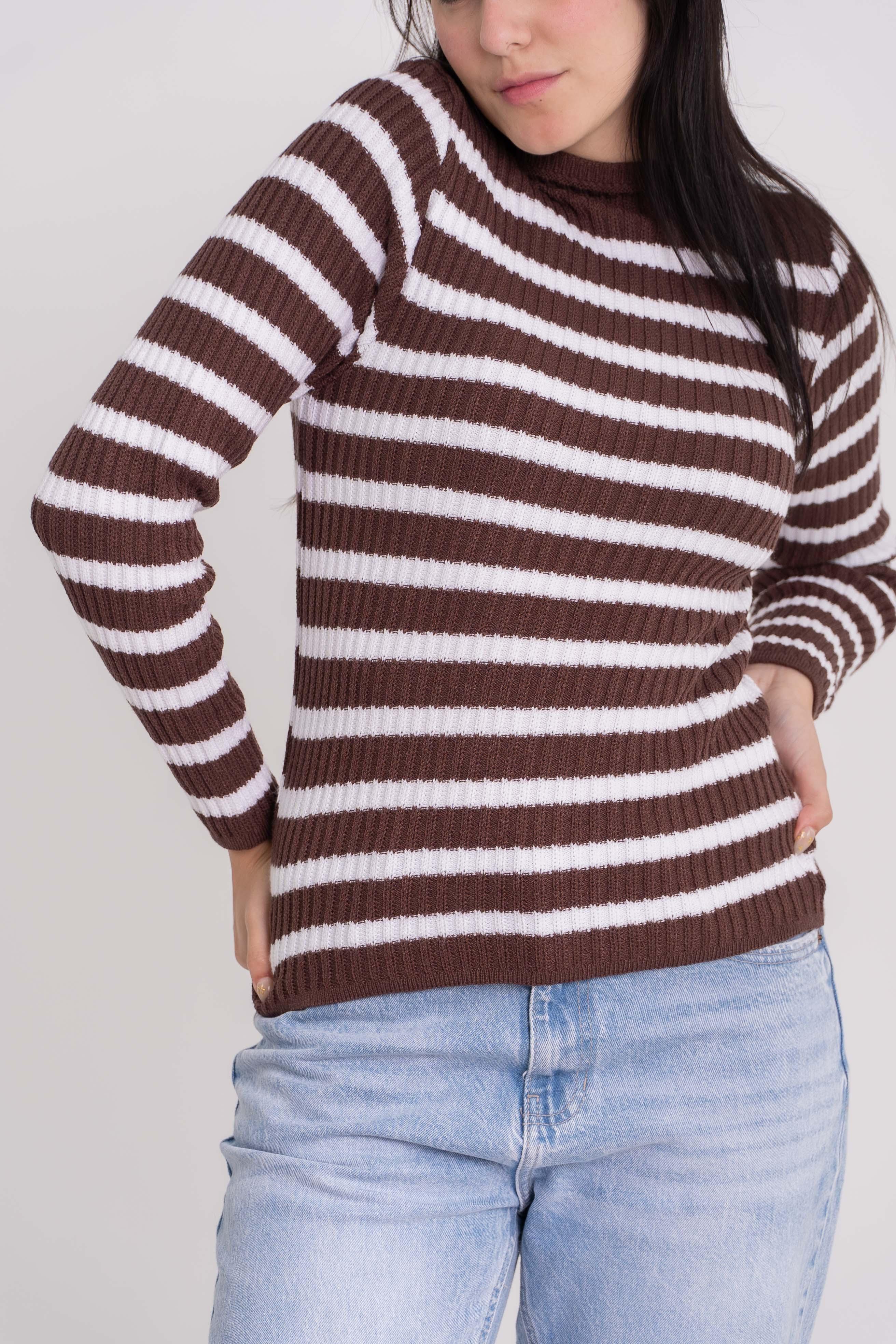 Blusa Listrada de Modal