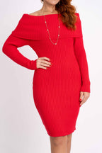 Vestido Canelado Elegance