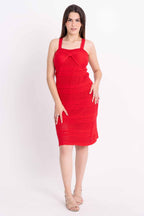 Vestido Midi Laço