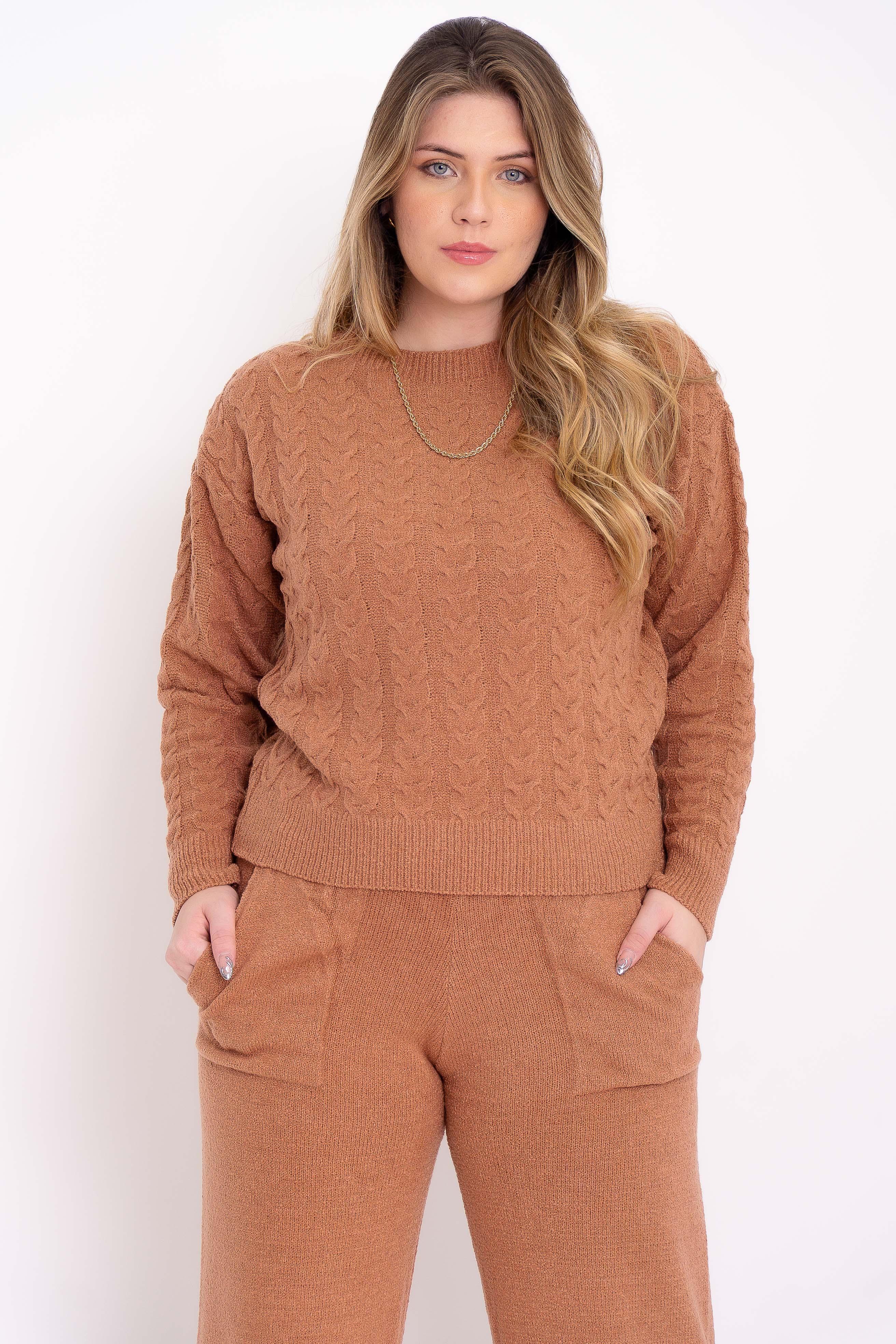 Conjunto Mousse Trançado