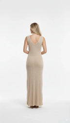 Vestido Decote V Modal