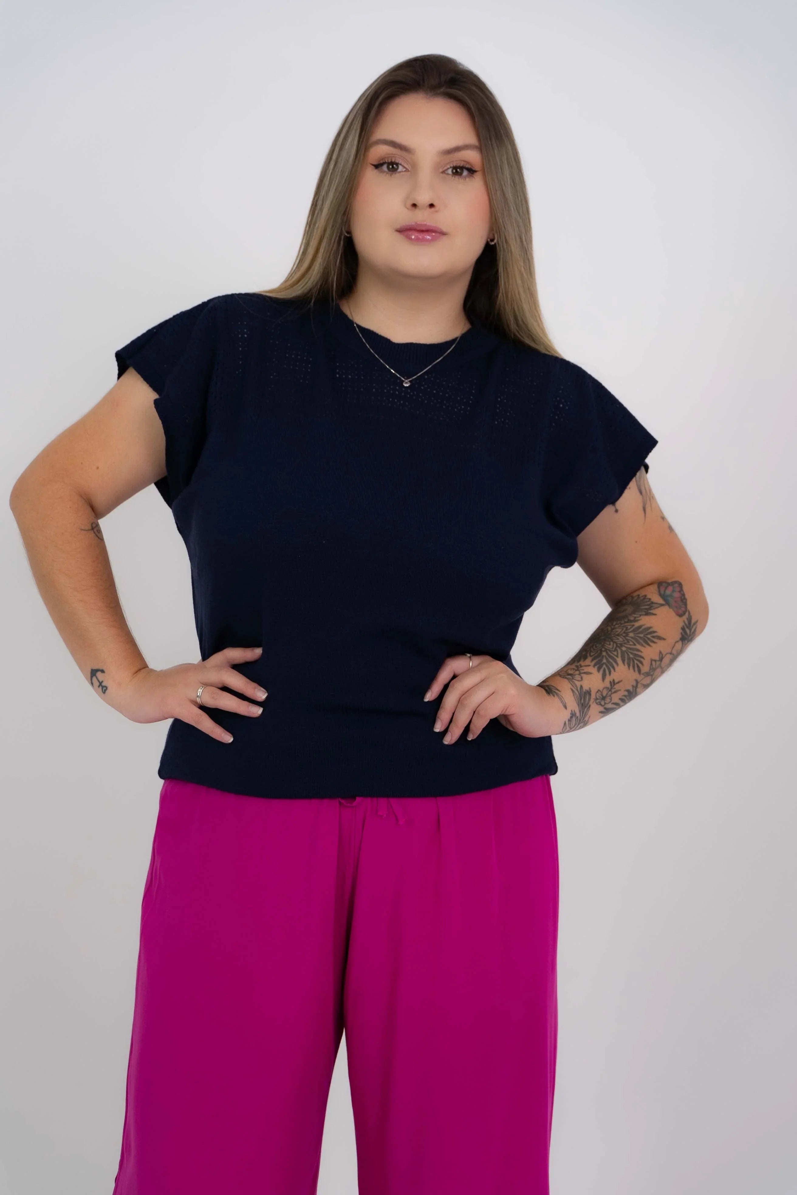 Blusinha Morcego Vazadinha