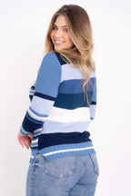 Blusa de Lã Listrada