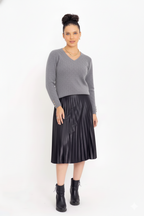 Blusa Modal com Decote V