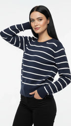 Blusinha Listrada de Modal