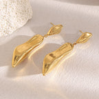 Brincos E.B.belle Salto Alto em Aço Inoxidável 18K