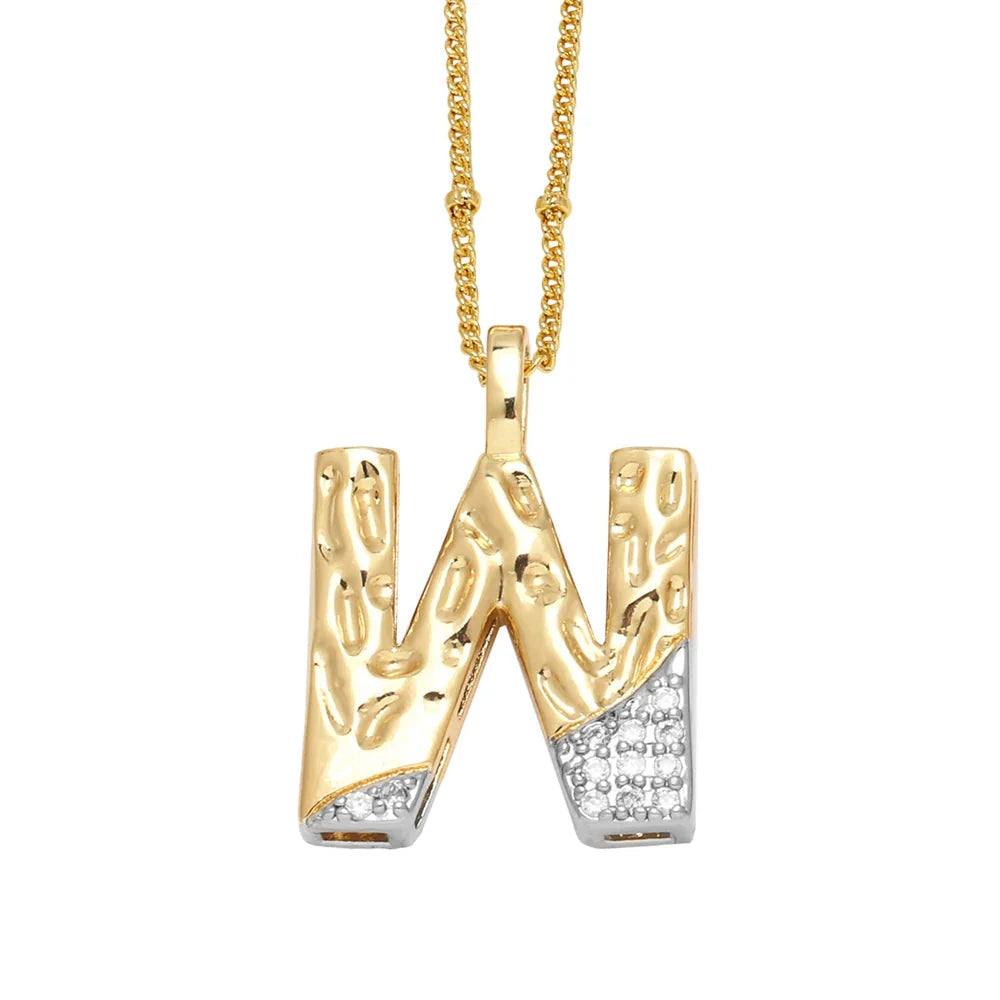 Colar Inicial Personalizado com Cristais FLOLA