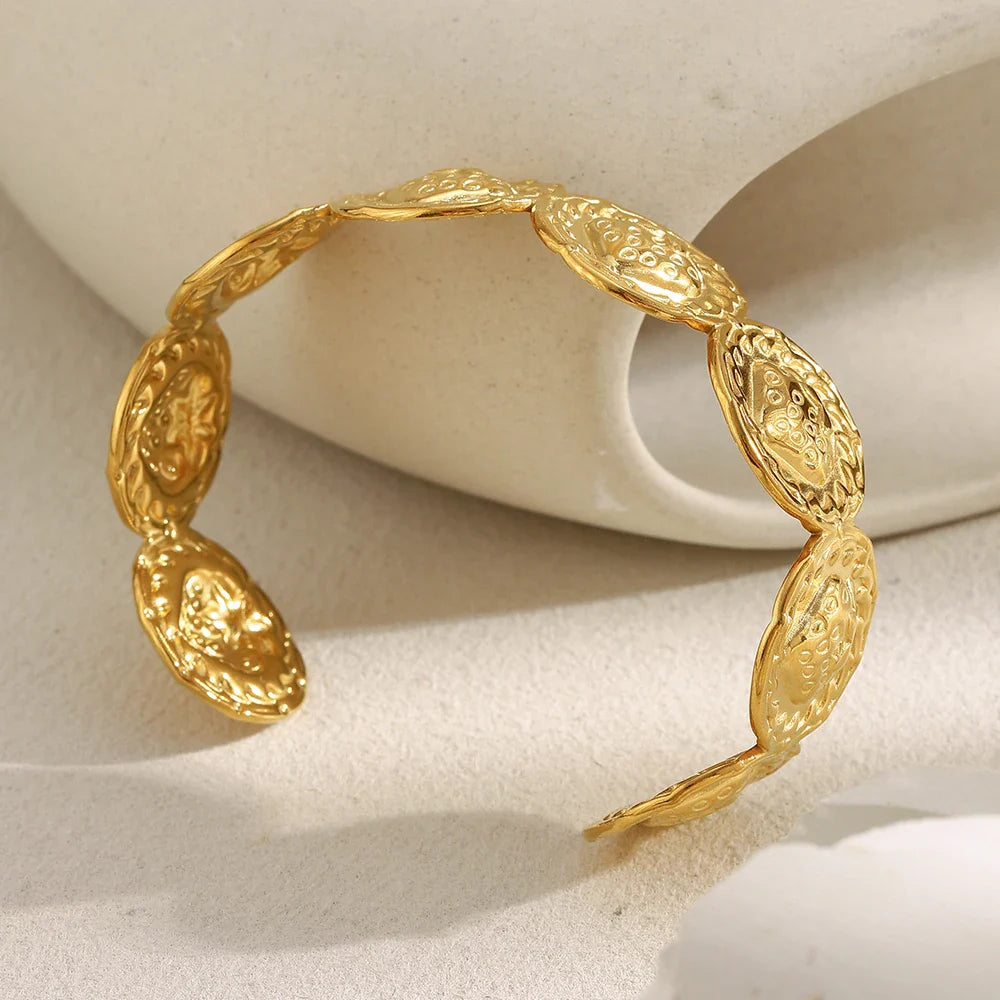 Pulseira de Aço Inoxidável E.B.belle - Elegância Frutada