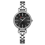 Relógio Feminino Curren Luxuoso com Strass Brilhante