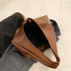 Bolsa Hobo de Couro Plutônio Elegante para Mulheres