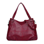 Bolsa de Couro Luxuosa com Grande Capacidade