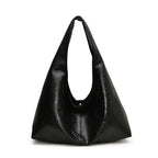 Bolsa Hobo de Couro Plutônio Elegante para Mulheres