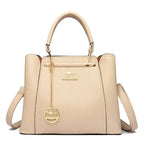 Bolsa de Couro Luxuosa com Grande Capacidade e Design Elegante