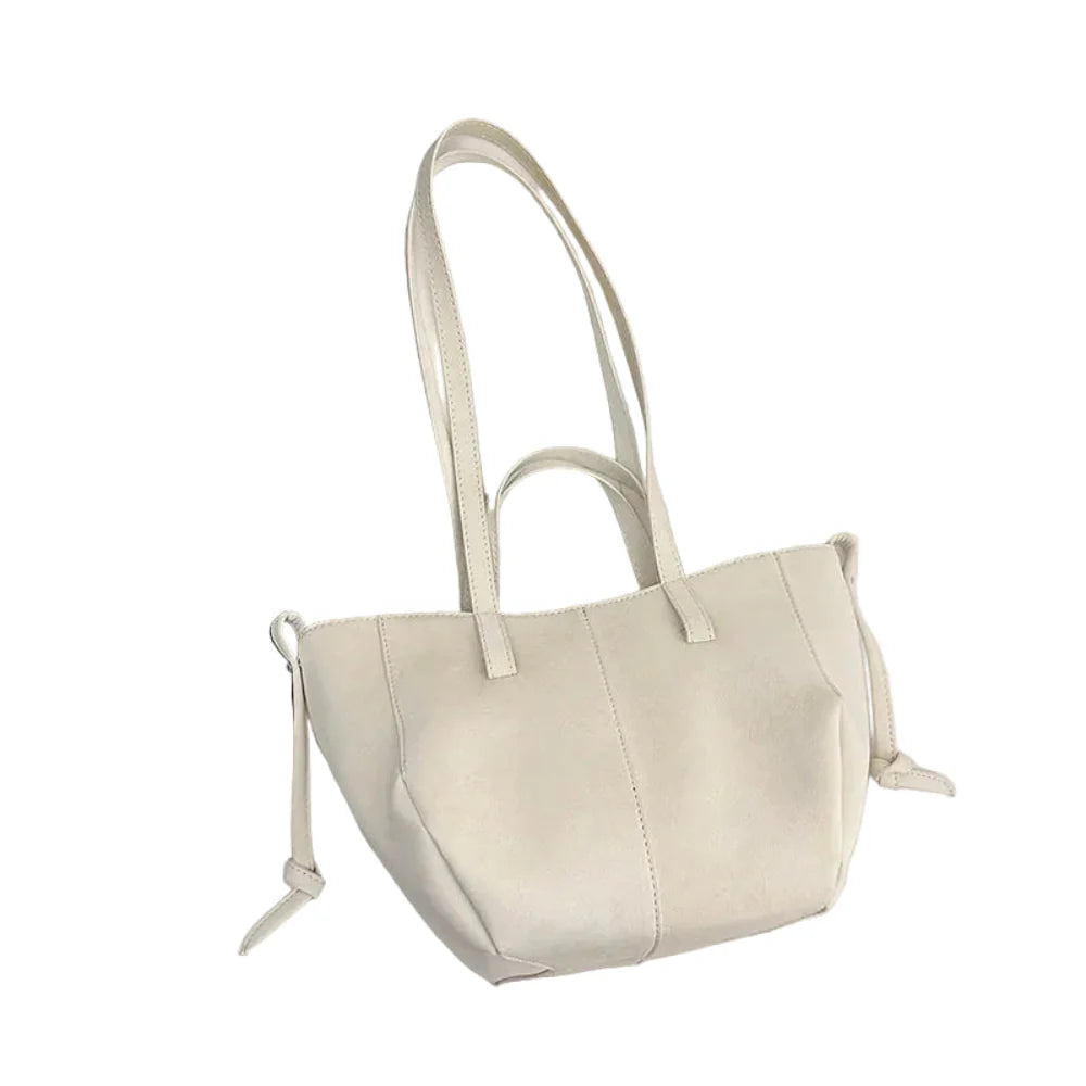 Bolsa de Ombro Luxuosa em Couro Plutônio para Mulheres