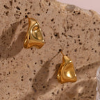 Brincos de Aço Inoxidável Trapézio