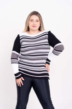 Blusa de Lã Listrada