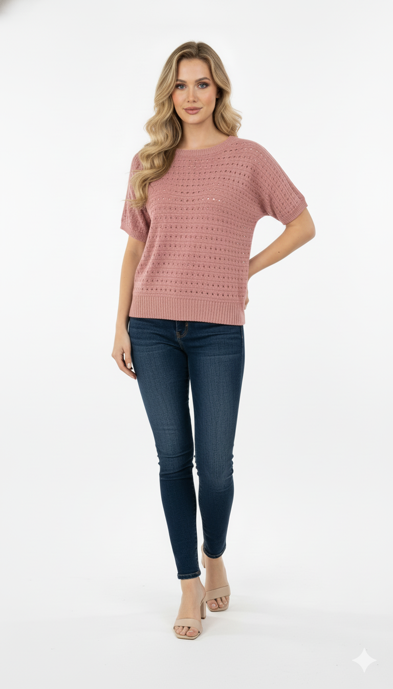 Tshirt Vazadinha de Modal