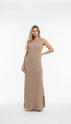 Vestido Decote V Modal