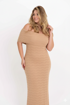 Vestido Ombro A Ombro Ondinhas