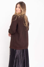 Casaco de Tricot Ponto Fang