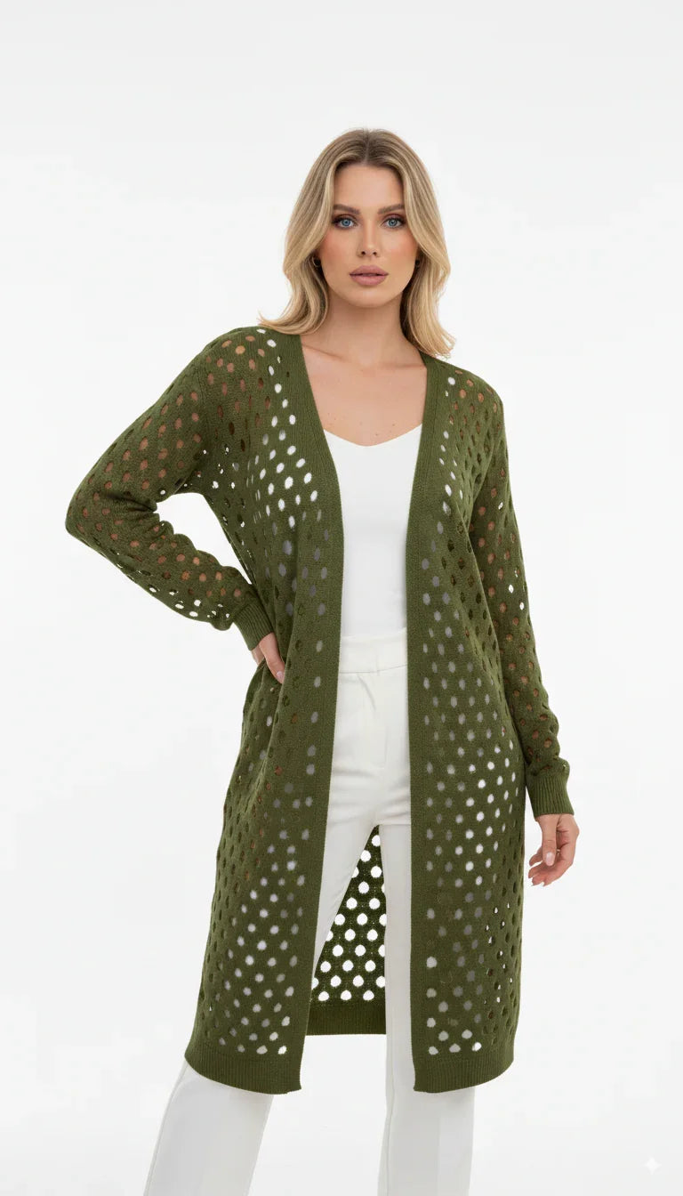 Cardigan Vazado