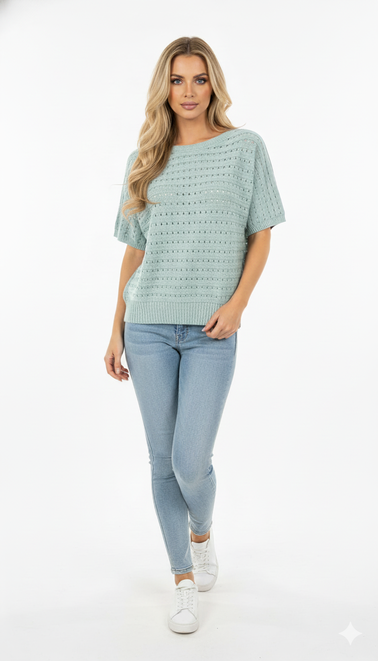 Tshirt Vazadinha de Modal