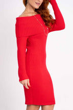 Vestido Canelado Elegance