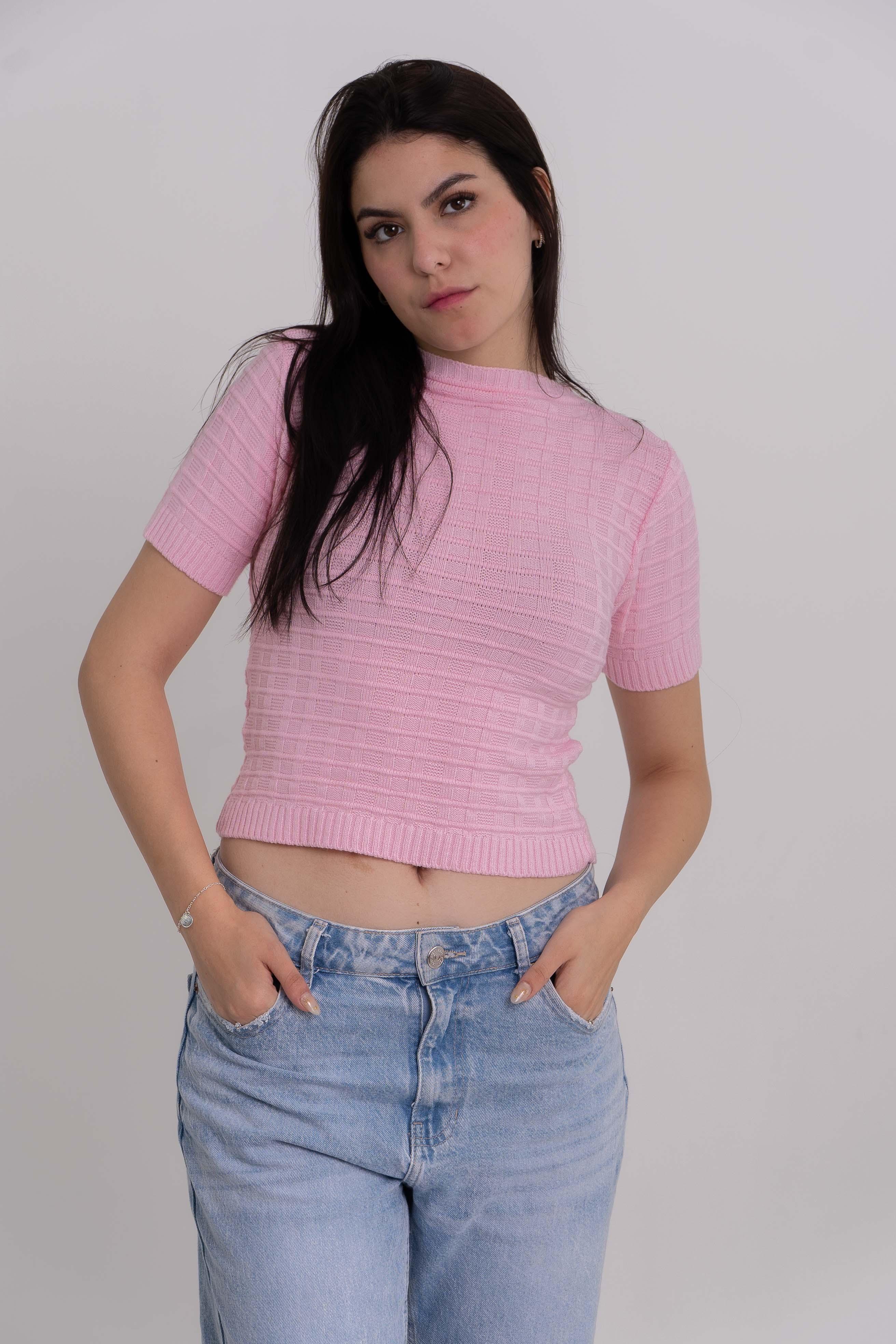 Tshirt Quadradinho Modal