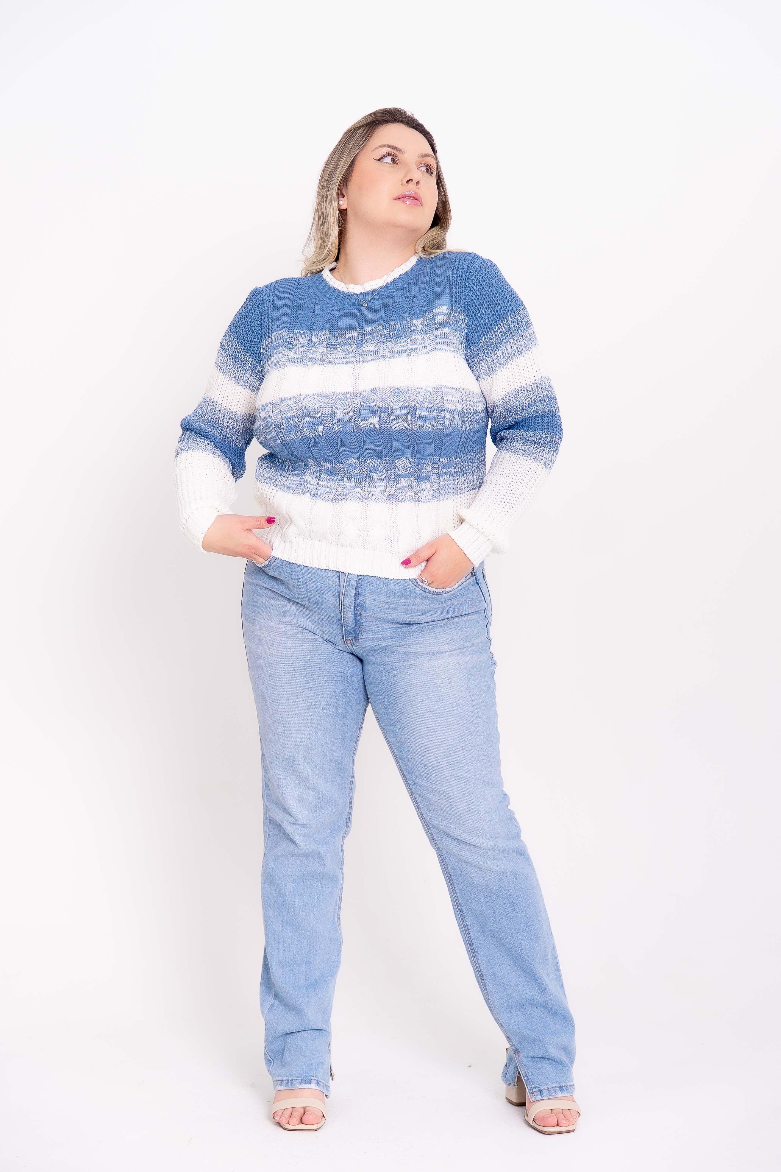 Blusa Degradê em Tricot