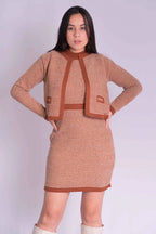 Conjunto Vestido E Casaquinho