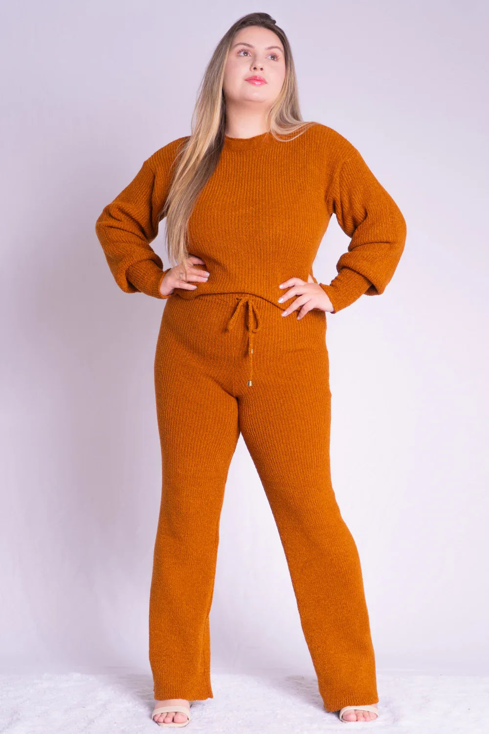 Conjunto Caneladinho Mousse