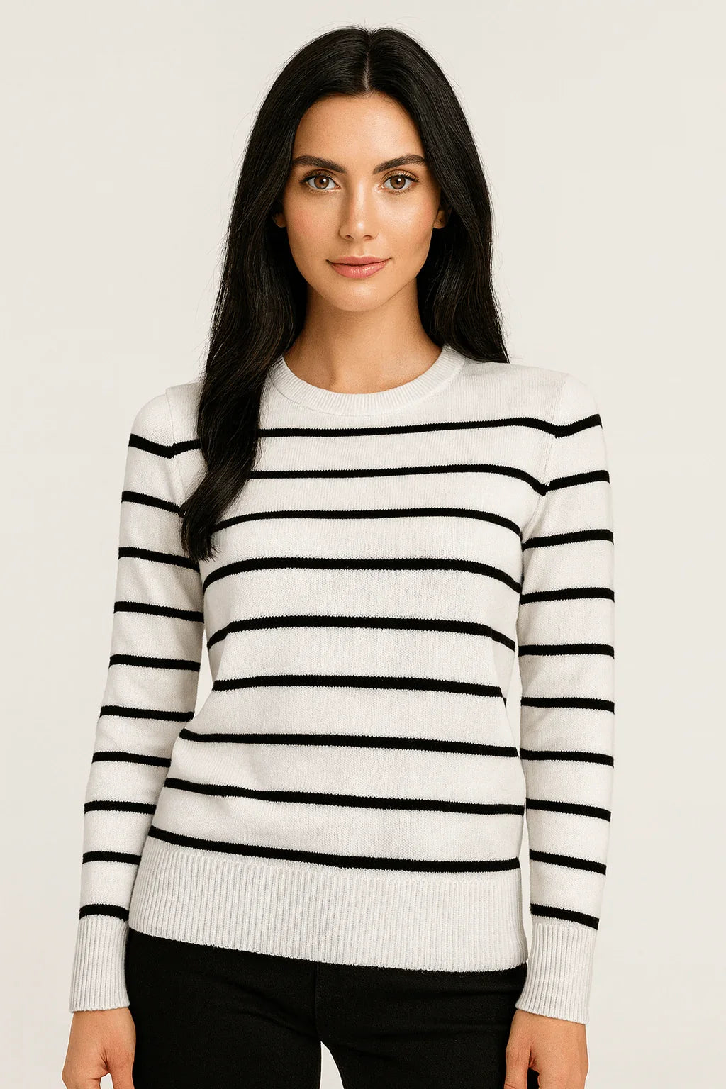 Blusinha Listrada de Modal