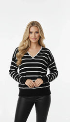 Blusa Listrada Plus Size